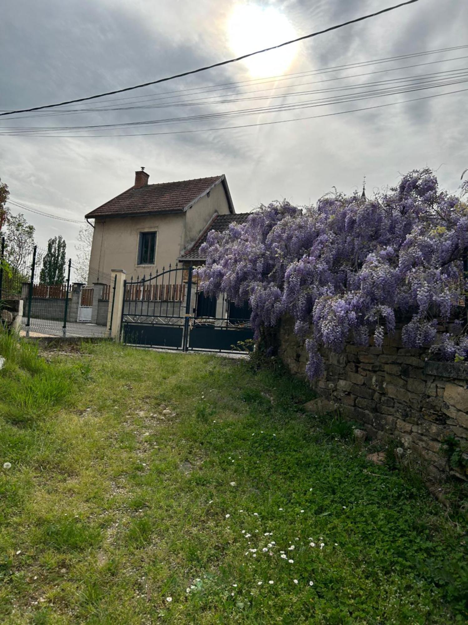 Les Glycines Villa Hieres-Sur-Amby Екстериор снимка