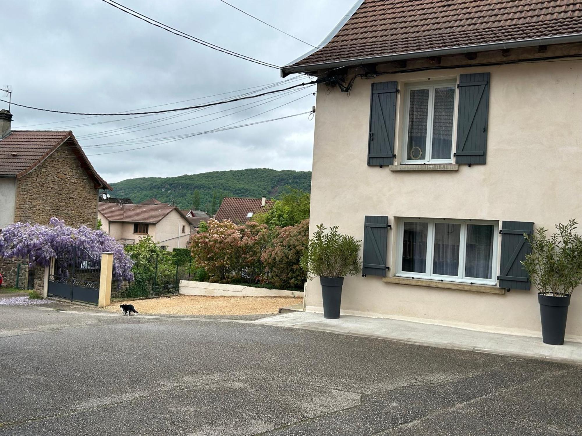 Les Glycines Villa Hieres-Sur-Amby Екстериор снимка